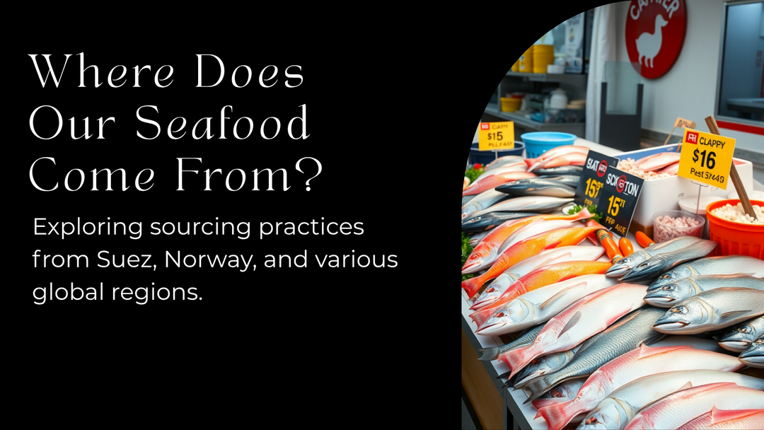 Where Does Our Seafood Come From? Sourcing from Suez, Norway & Beyond
