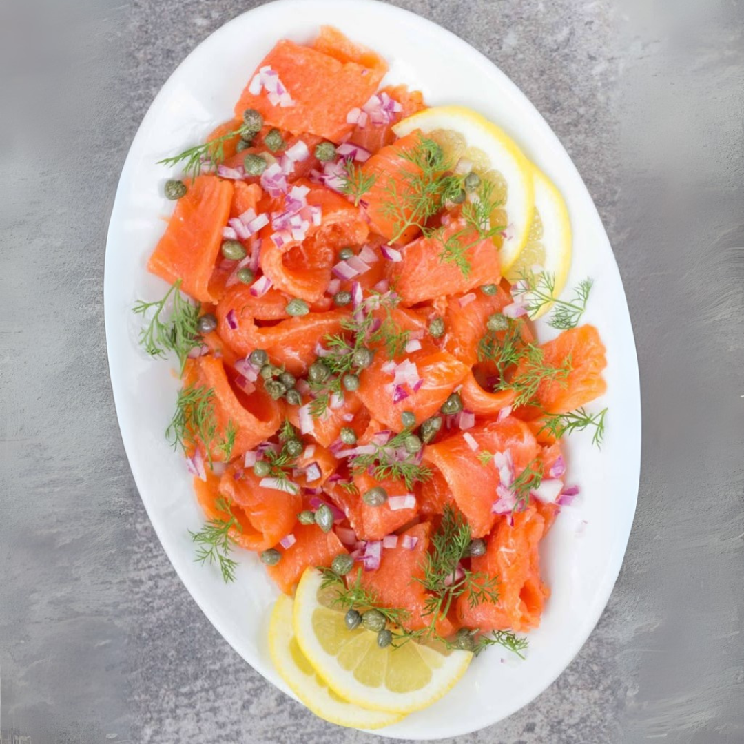 Norwegian Smoked Salmon Slices - 500g