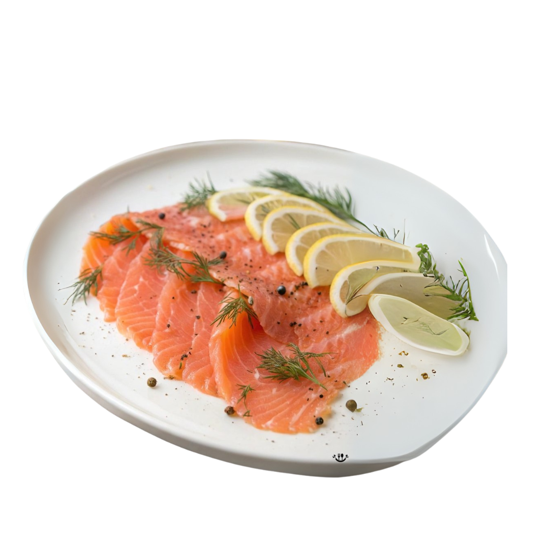 Norwegian Smoked Salmon Slices - 100g
