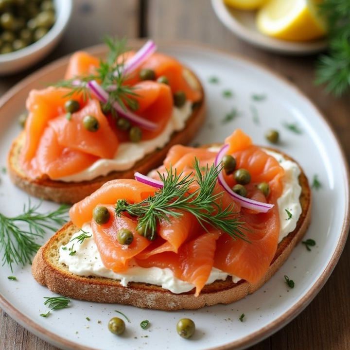Norwegian Smoked Salmon Slices - 100g