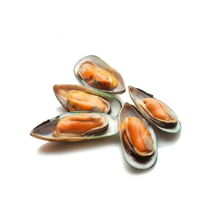 Jumbo Half Shell Mussels (1Kg)