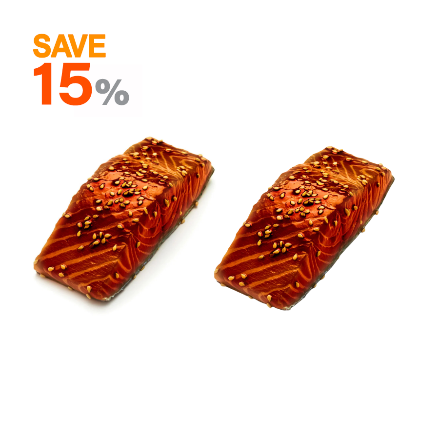 BBQ Marinade Salmon Fillet (2 Packs) - 15% OFF