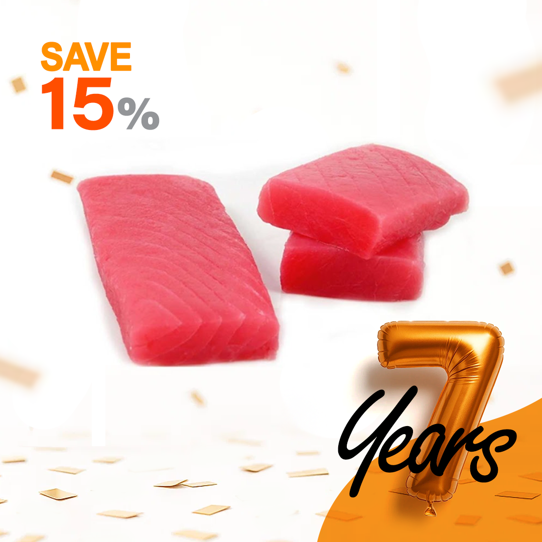 Tuna Saku Fillet (Tuna Sashimi)