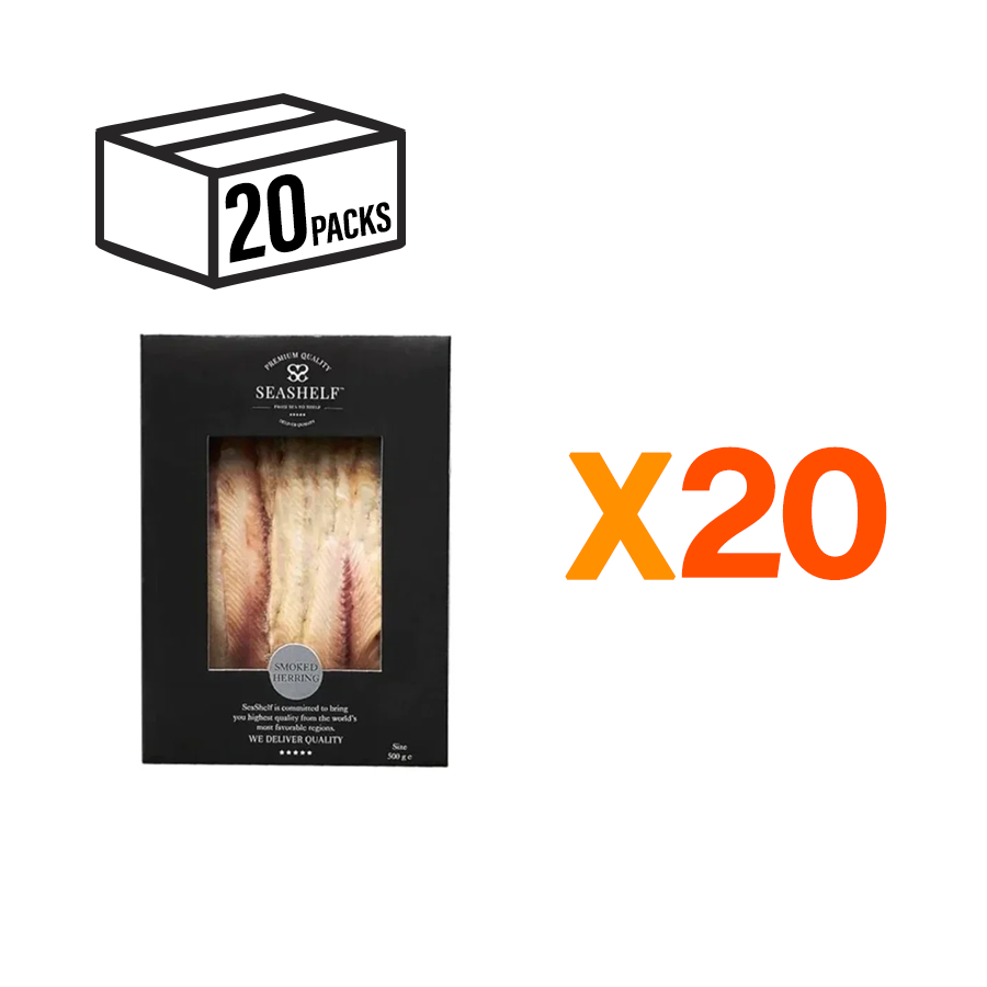 Smoked Herring Fillet (Renga) – 500g (20 Packs)