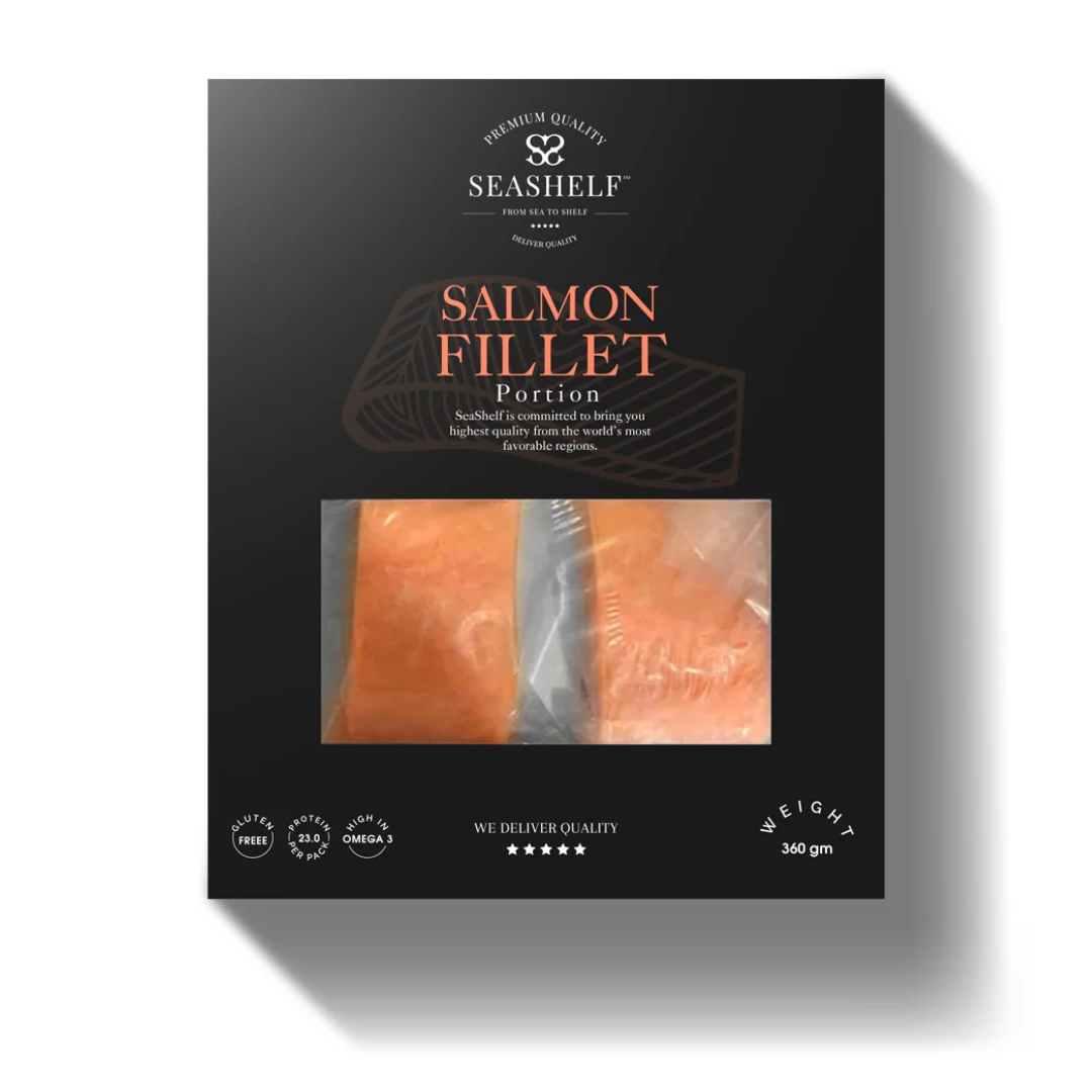 سالمون فيليه قطع (360 جرام )