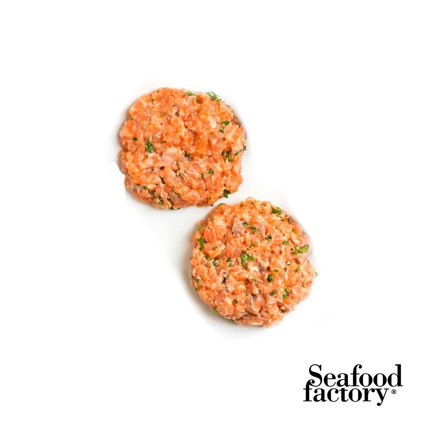 First Bite Salmon Burger - 300 gm – Seafood Factory