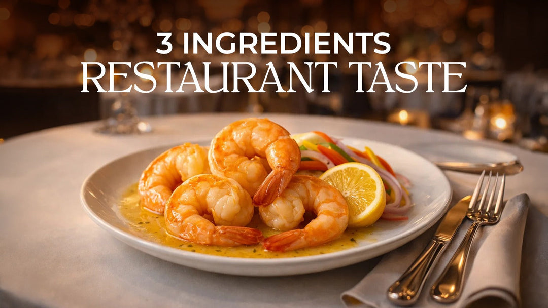Restaurant-Style Shrimp with Just 3 Ingredients