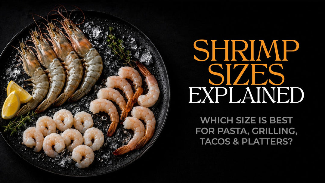 Shrimp Sizes Explained: Which Size Is Best for Pasta, Grilling, Tacos& Platters?