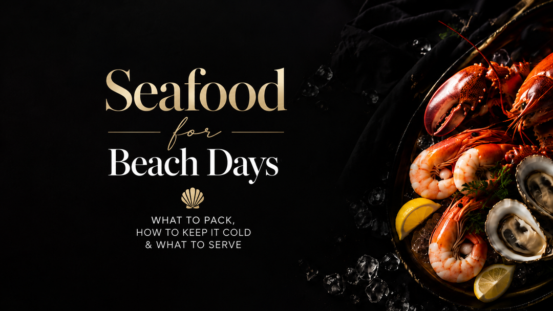 Seafood for Beach Days: What to Pack, How to Keep It Cold & What to Serve
