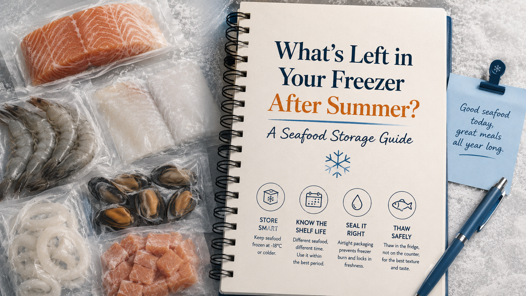 What’s Left in Your Freezer After Summer? A Seafood Storage Guide