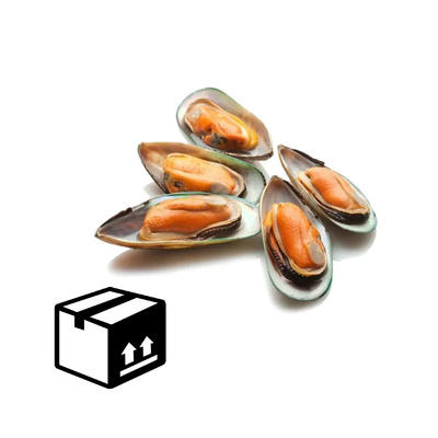 Emirati Half Shell Mussels (X- large size) (Bulk case)