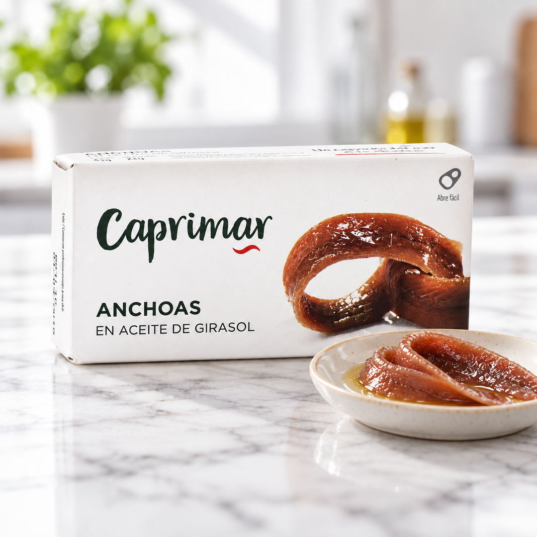 Caprimar Anchovies Slices Sunflower Oil
