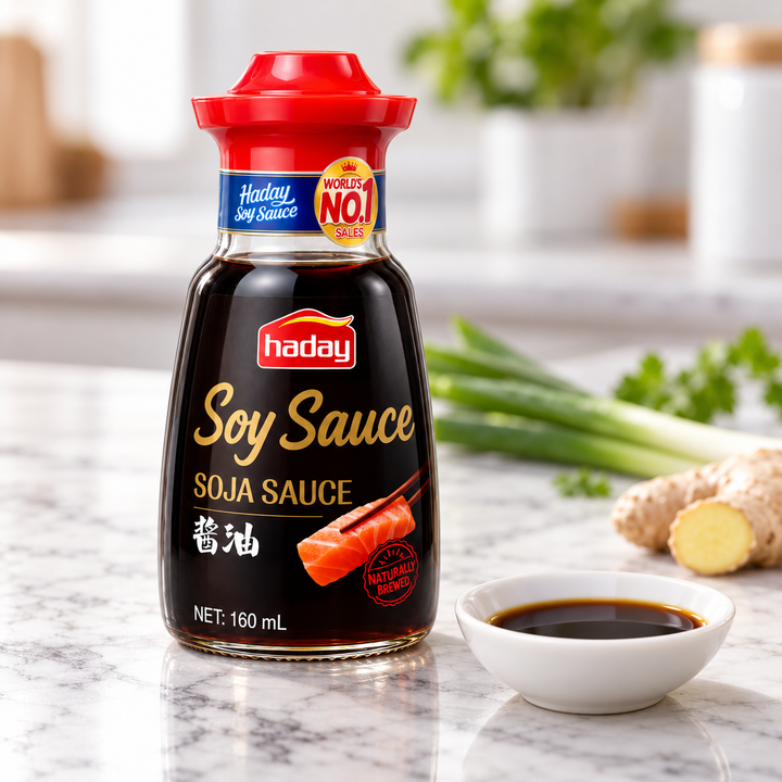 Haday Soy Soja Sauce 160ml – Naturally Brewed Soy Sauce