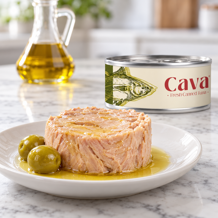 Cava solid Tuna in olive oil 185g