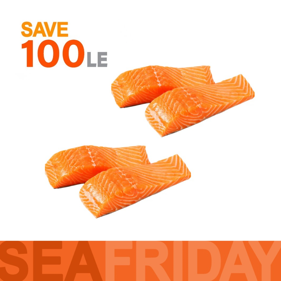 Seashelf Salmon Fillet Portion - 2 Packs OFFER