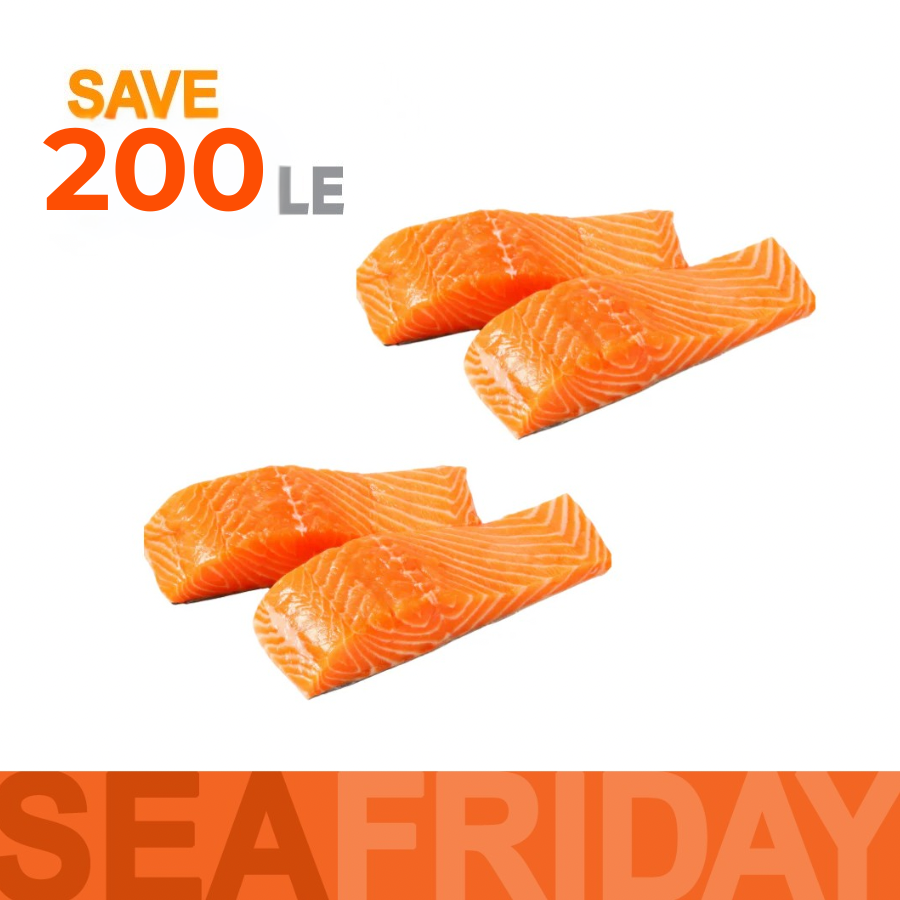 Seashelf Salmon Fillet Portion - 2 Packs OFFER
