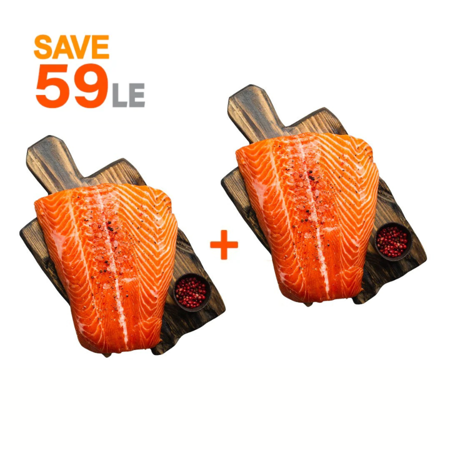 Seashelf Salmon Fillet Chunk - 2 Packs OFFER