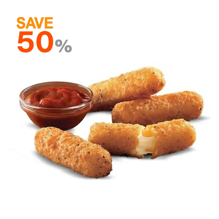 Mozzarella Sticks - 10 Pieces