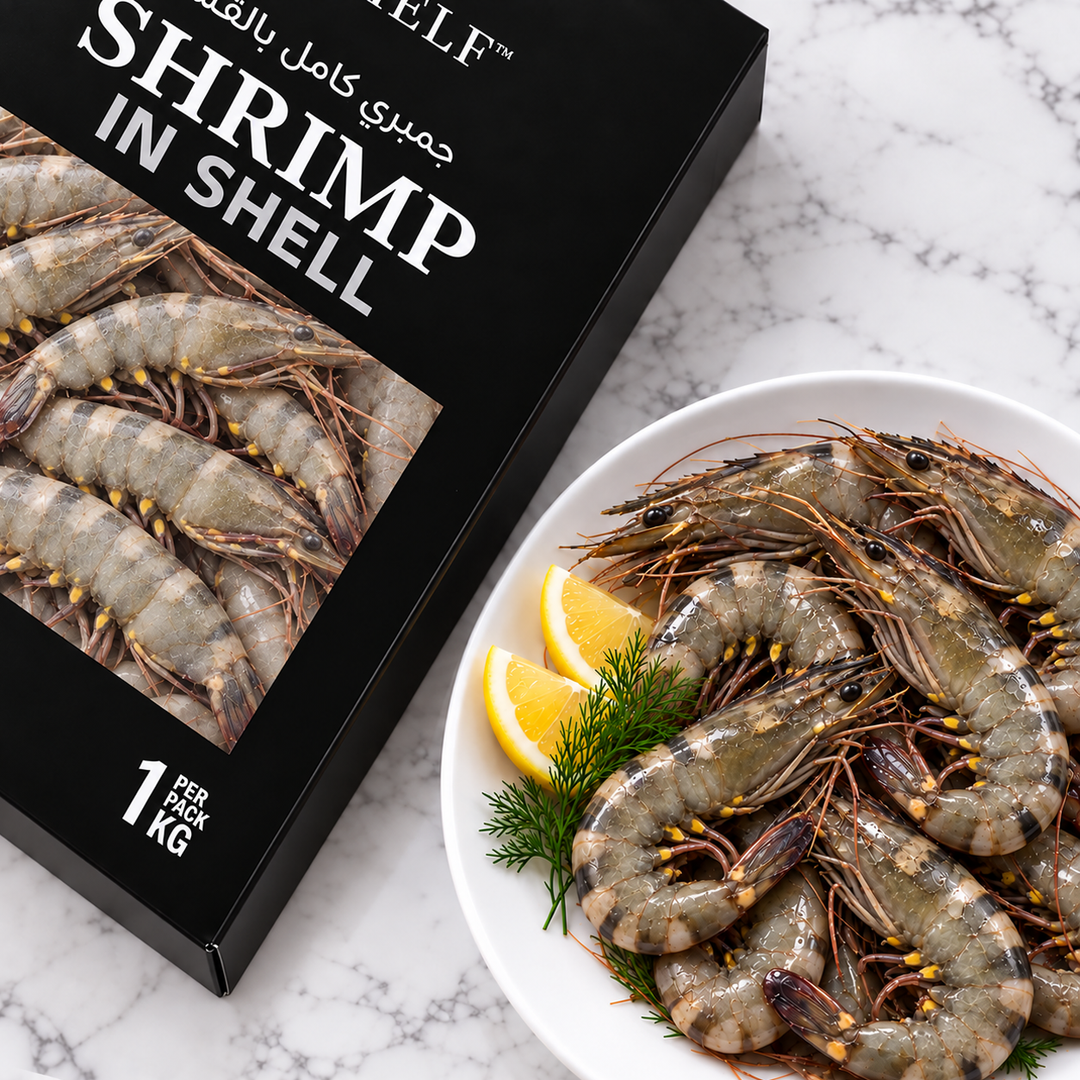 Shrimp Shell on (Jumbo - 1000 gm)