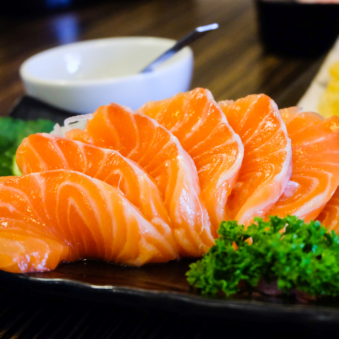 Salmon Sashimi Saku