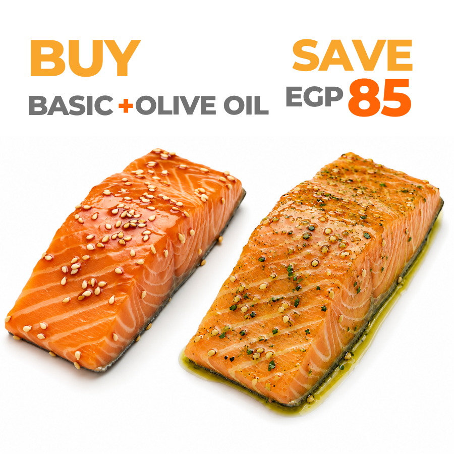 Basic & Olive Oil Marinated Salmon Bundle