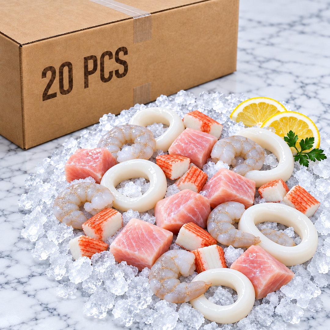 Seashelf Seafood Mix – 500g (20 Packs)