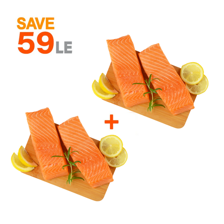 Seashelf Salmon Fillet Portion - 2 Packs OFFER