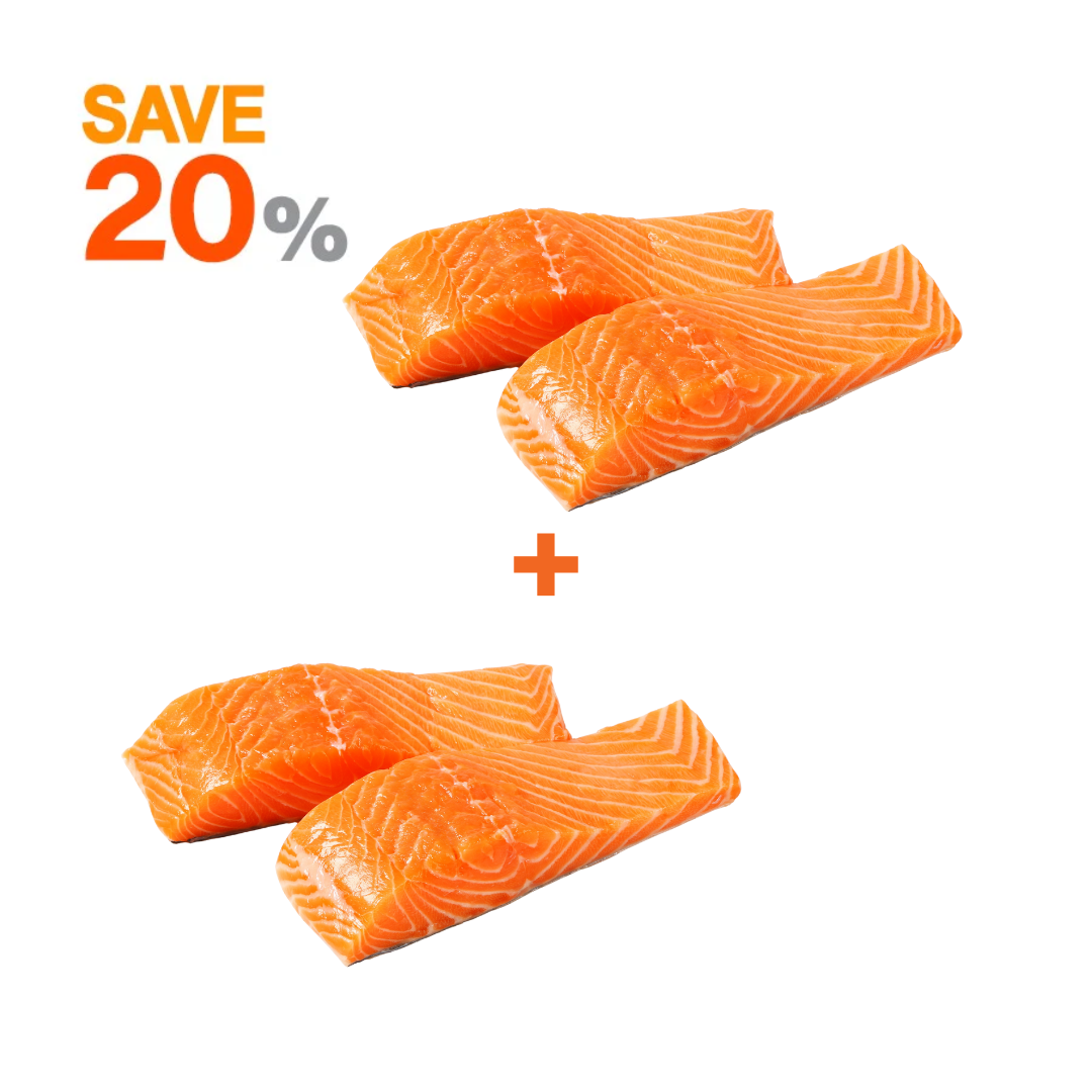 2*Seashelf Salmon Fillet Portion - 20% off