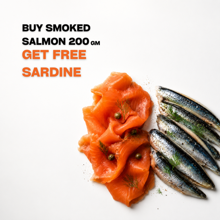 Buy Norwegian Smoked Salmon 200g — Get FREE Cava Sardines