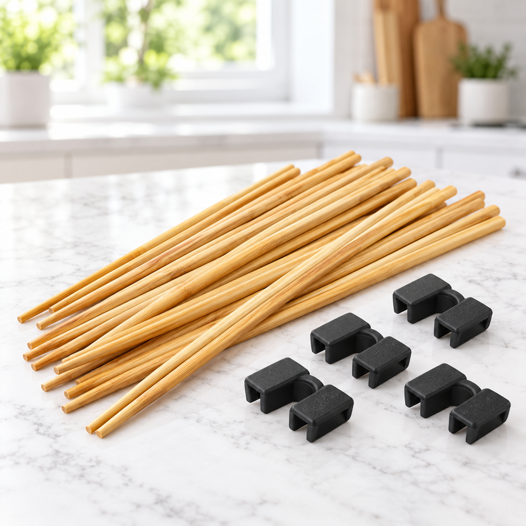 Zumra Chopsticks - 25 Pcs + Helpers - 5 Pcs