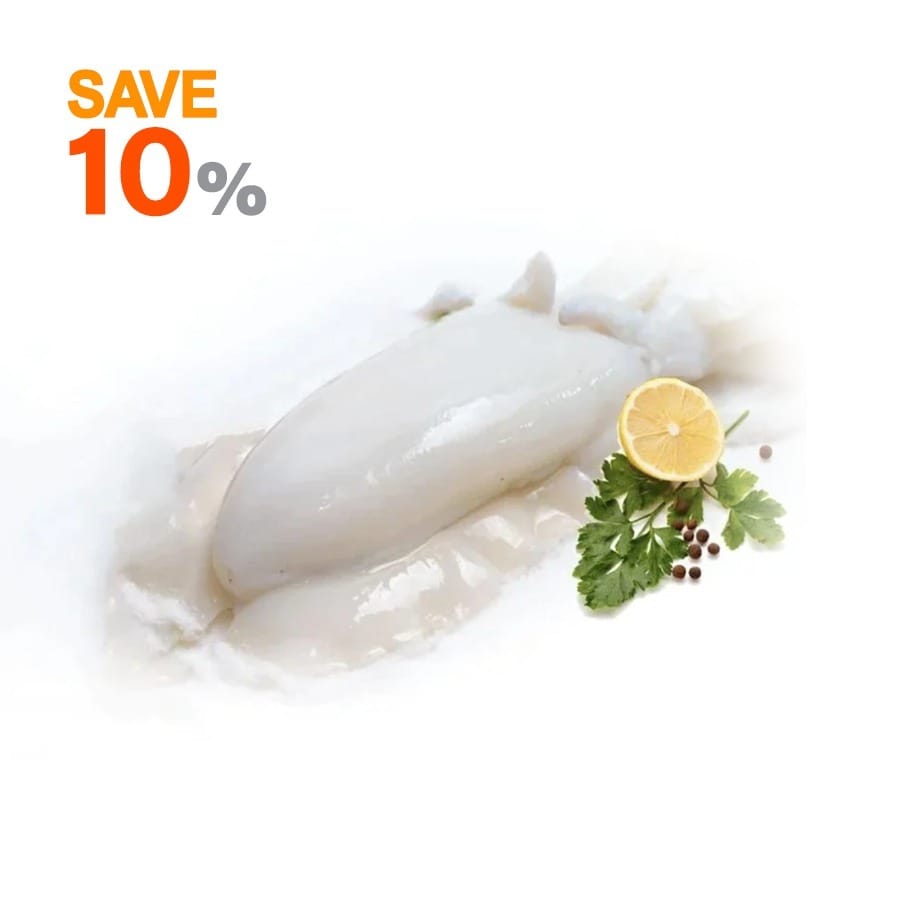 Seashelf Frozen whole Squid - (Sobet - 500 gm)