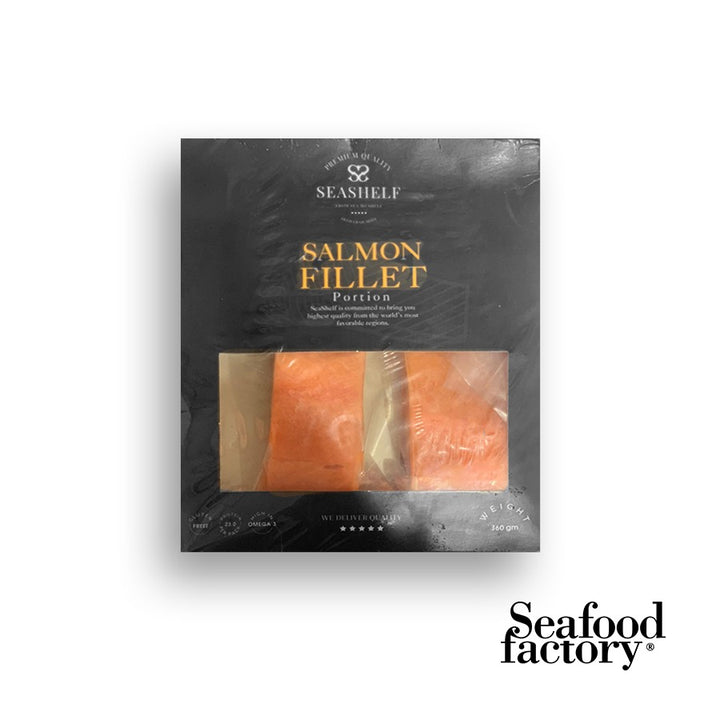 Seashelf Salmon Fillet Portion - 360 gm