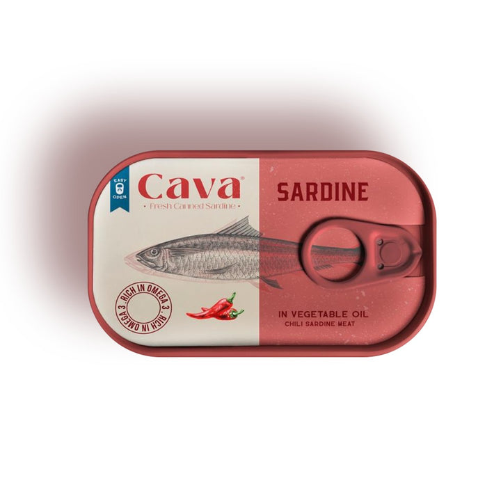 سردين كافا الحار المعلّب 125 جم