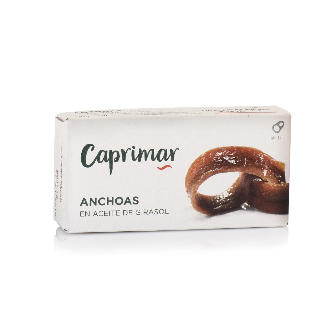 Caprimar Anchovies Slices Sunflower Oil