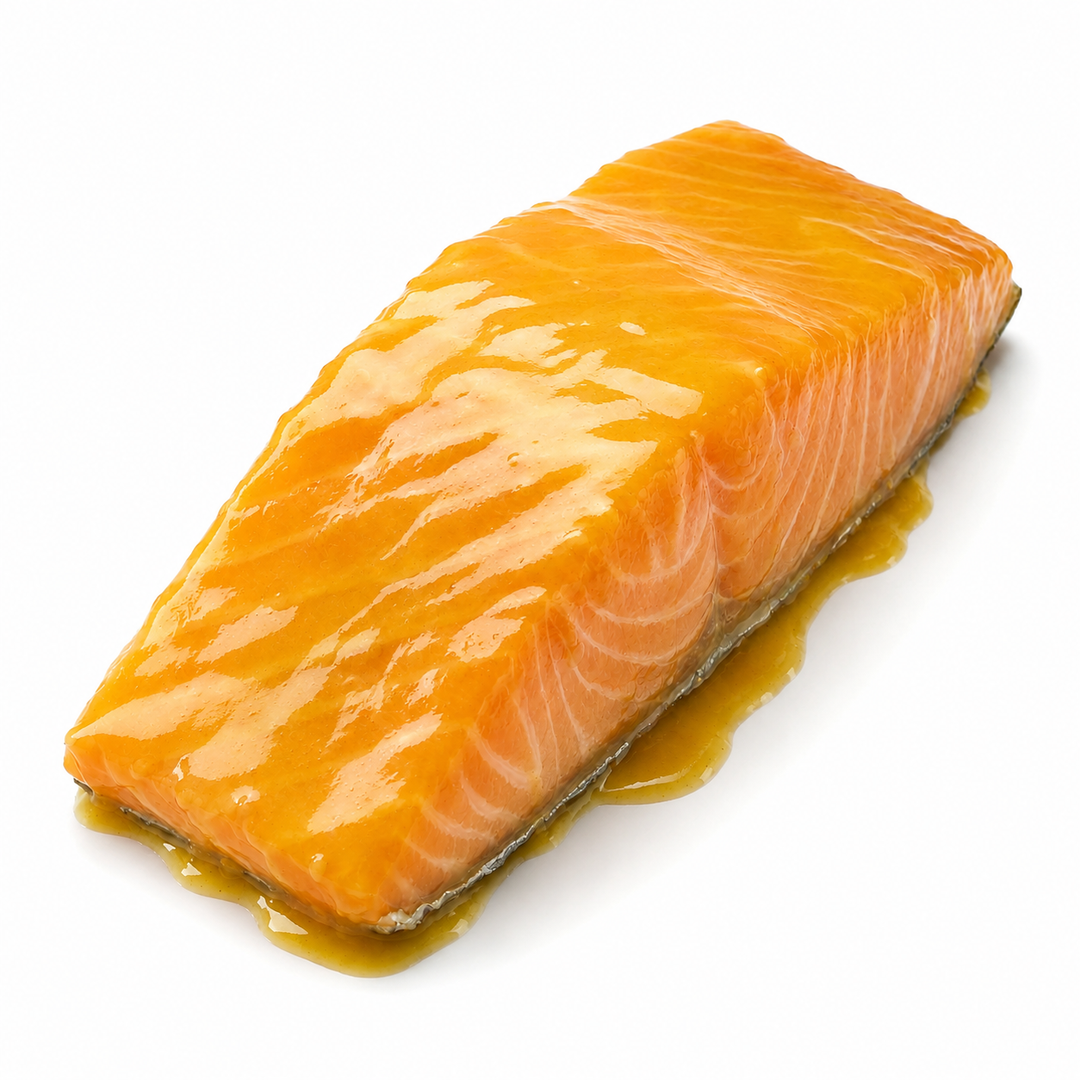 Honey Mustard Marinade Salmon Fillet (200g)