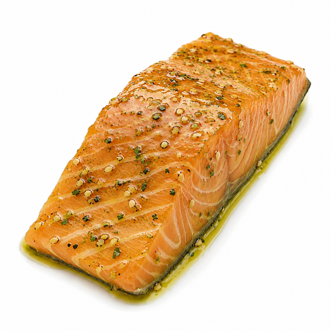 Olive Oil Marinade Salmon Fillet (200g)
