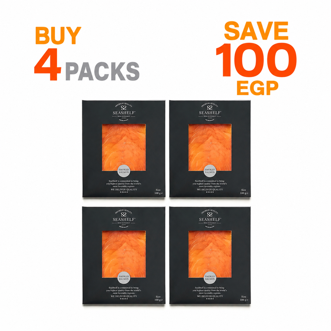 4 Smoked Salmon Slices 100g