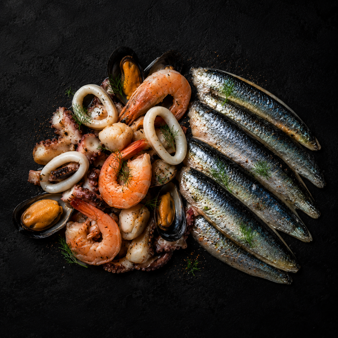 Buy Seafood Mix 500g — Get FREE Cava Sardines