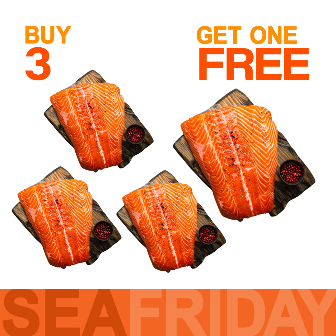 Buy 3 Get 1 FREE - Salmon Fillet Chunk
