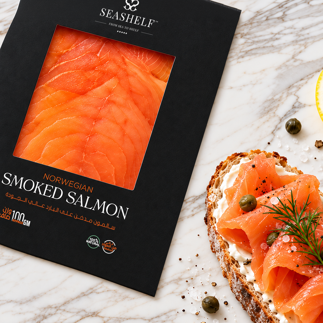 Norwegian Smoked Salmon Slices - 100g
