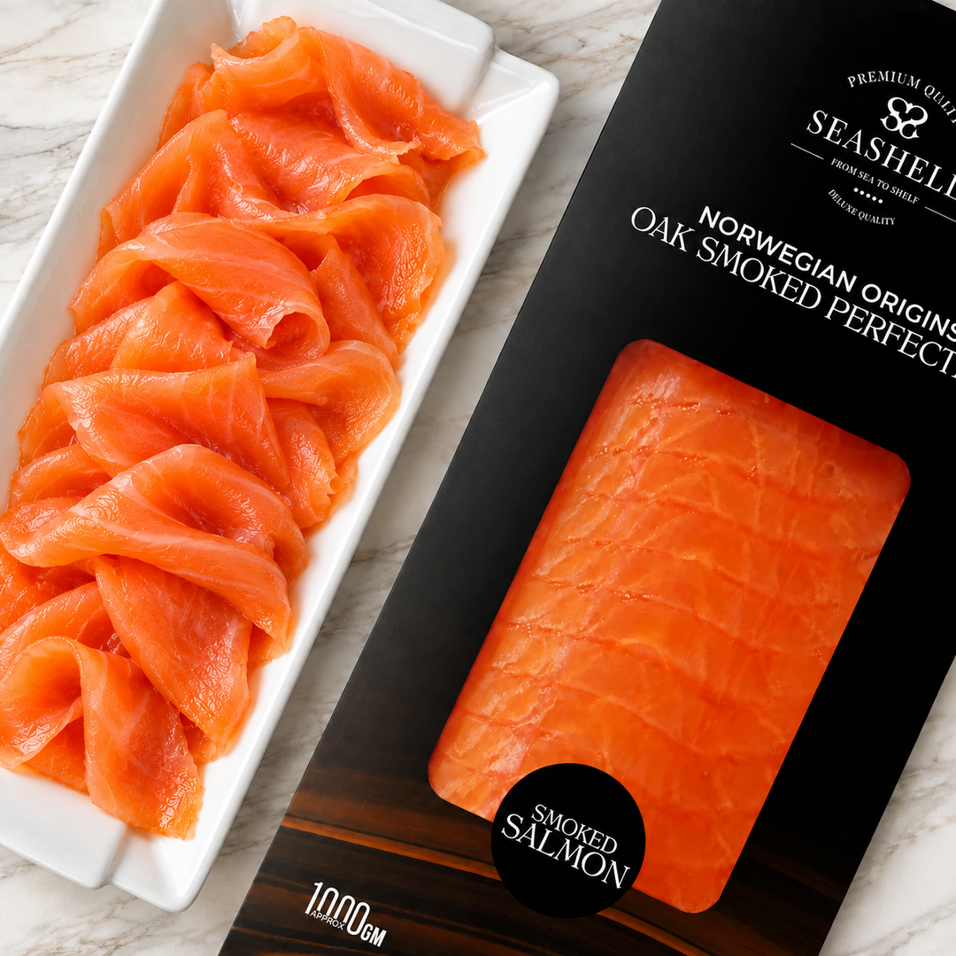 Norwegian Smoked Salmon Slices - 1Kg
