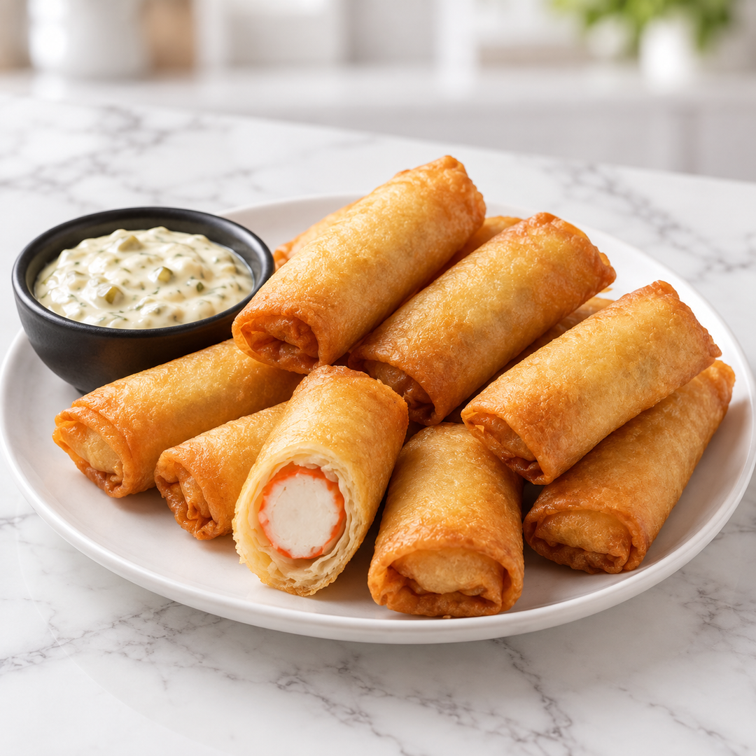 Crab Rolls (10 Pieces)