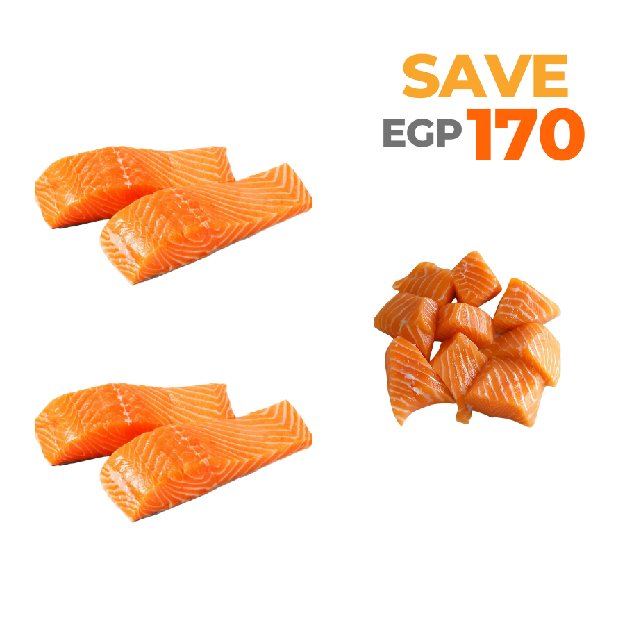 Salmon Portion & Cubes Bundle