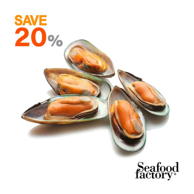 Half Shell Mussels  (X- large size - 1000 gm)