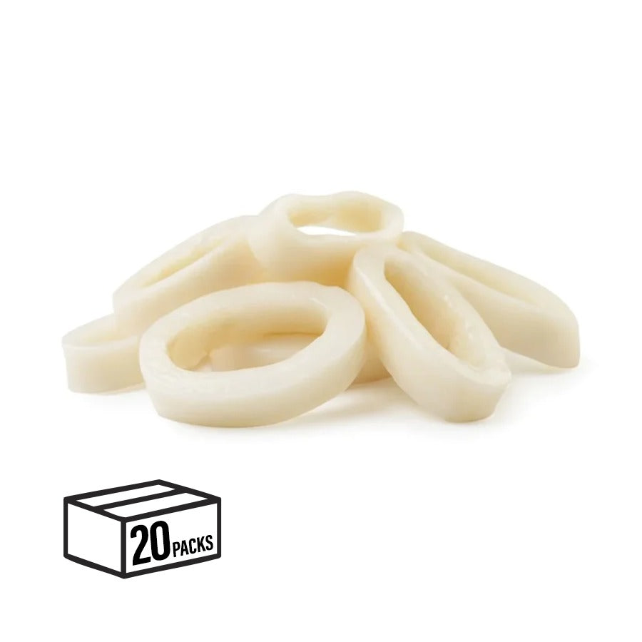 Seashelf Calamari Rings – 500g (20 Packs)