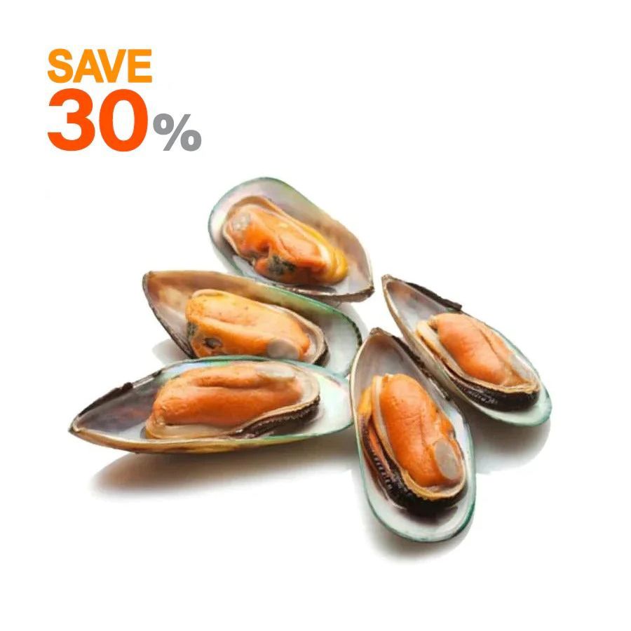 Half Shell Mussels  ( Jumbo size - 1000 gm )