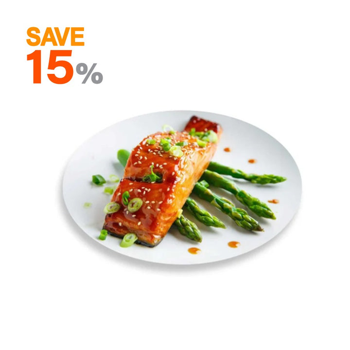BBQ Mariande Salmon Fillet portion - 200 gm