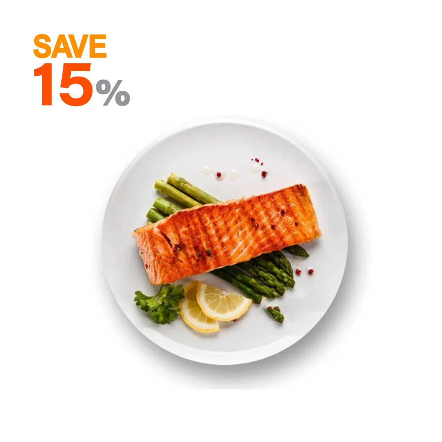 Basic Marinade Salmon Fillet portion - 200 gm