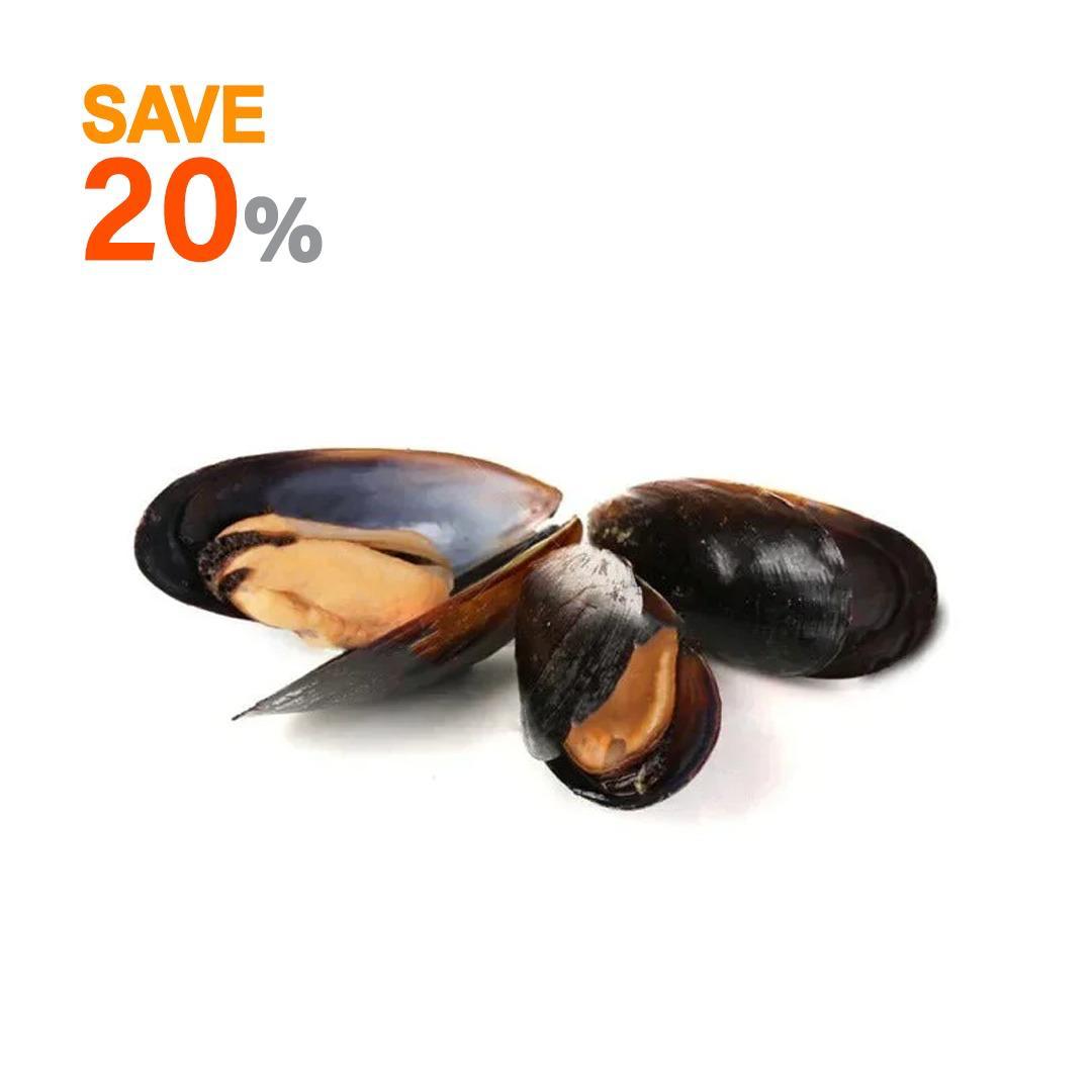 Full Shell Mussels - (1Kg)