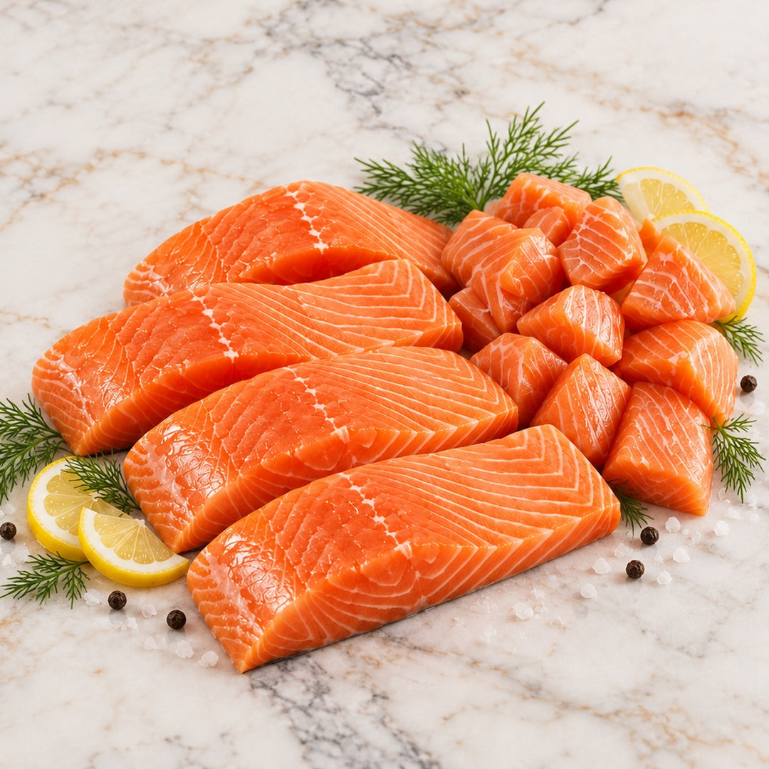 Salmon Portion & Cubes Bundle